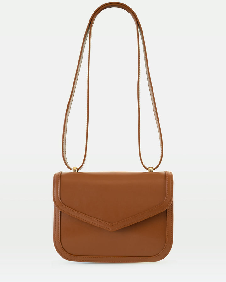 Maya crossbody in brown Mirum#color_brown-saddle