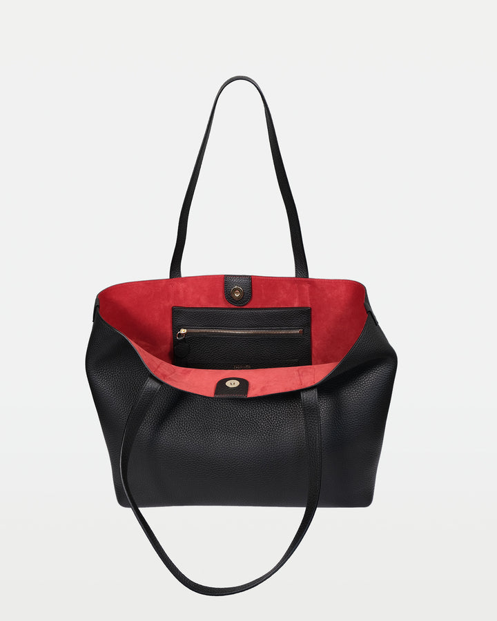 MODHER Bellagio Black and Red Leather#color_black-and-red-interior