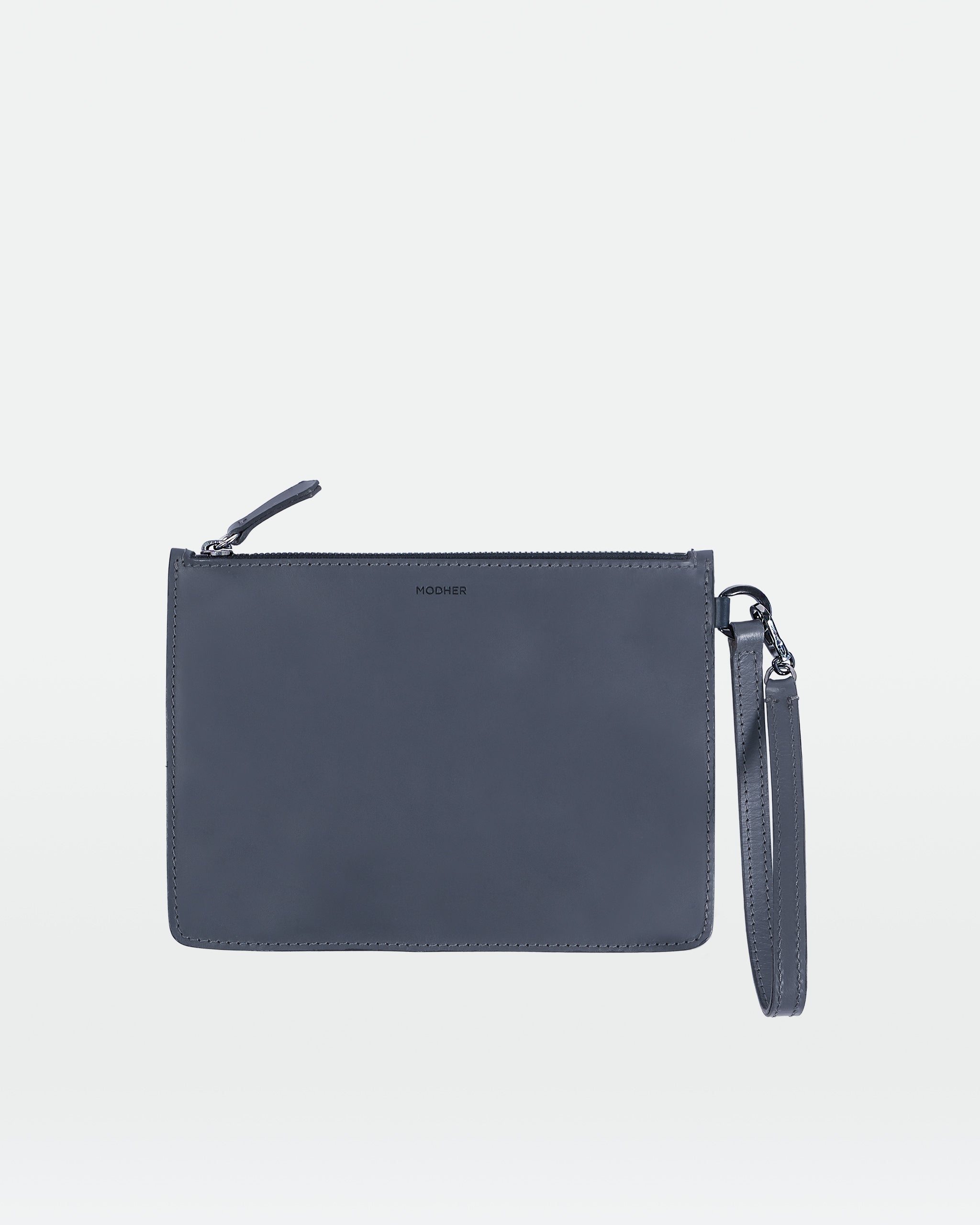 Zipped Wristlet Clutch