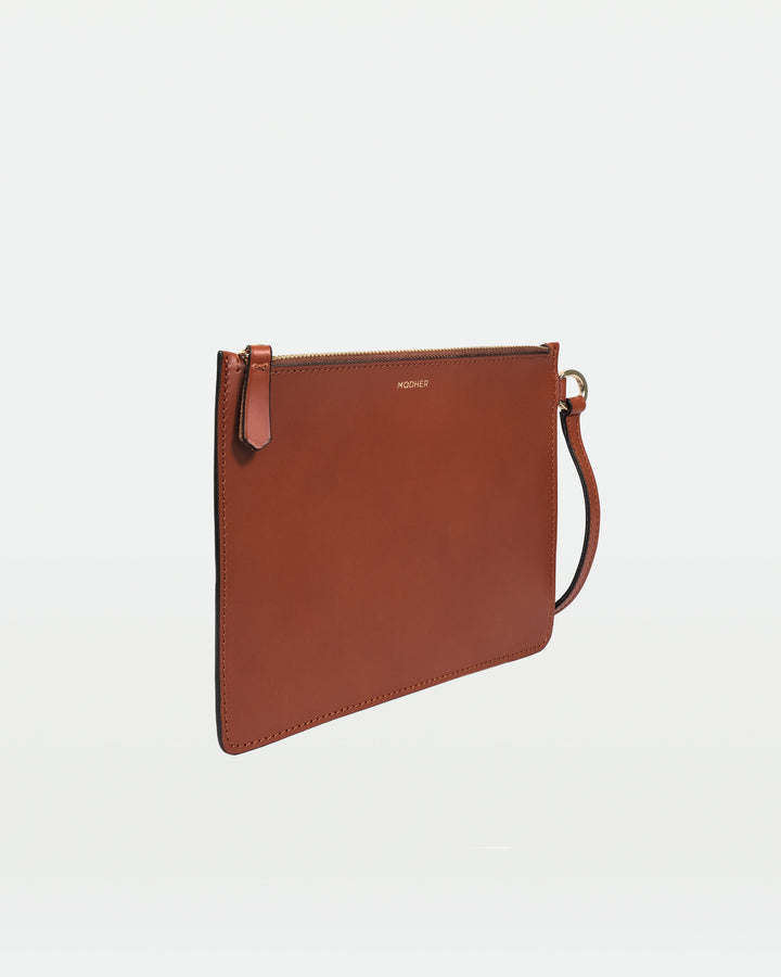 MODHER Wristlet clutch#color_golden-brown