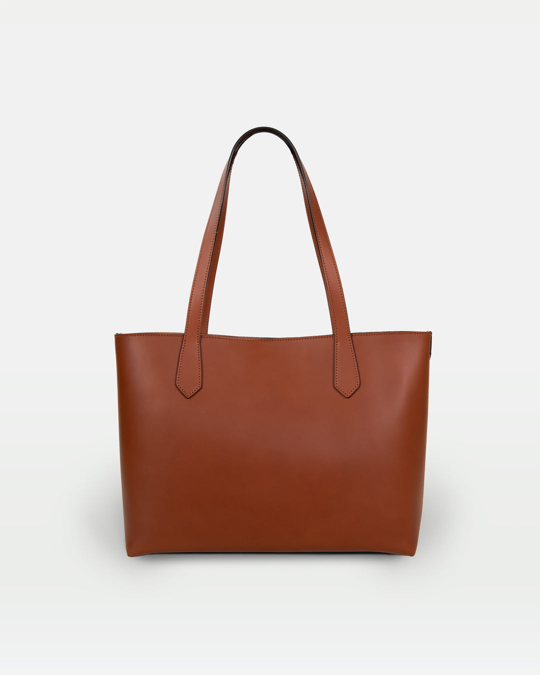 MODHER tote bag in Brown vegetable tanned Italian leather#color_golden-brown