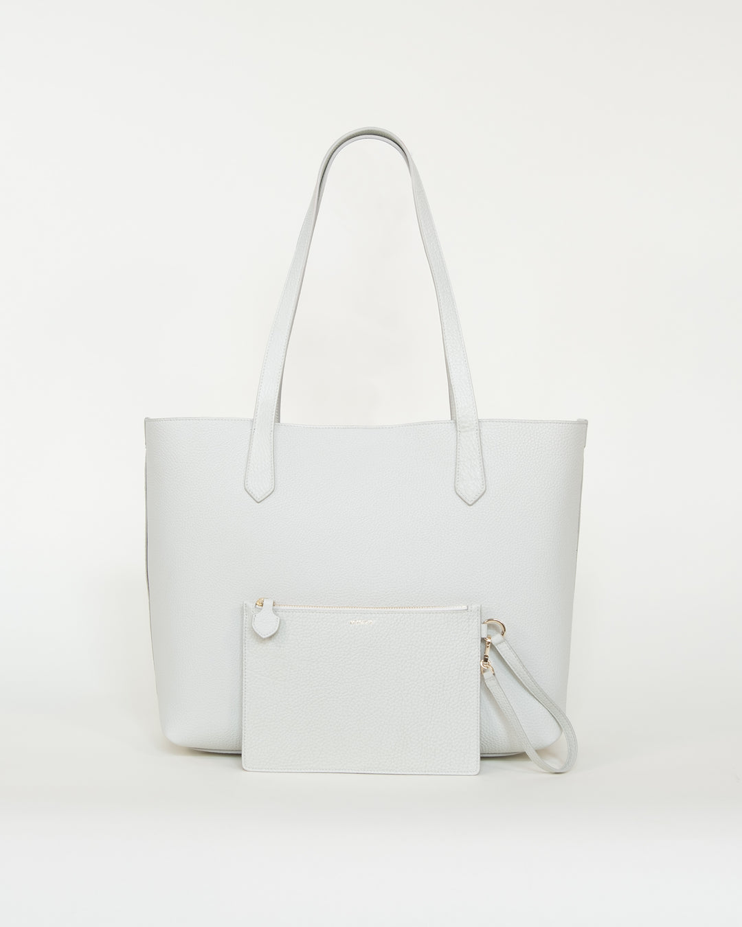 MODHER Bellagio Off-white and brown Leather#color_ivory-white