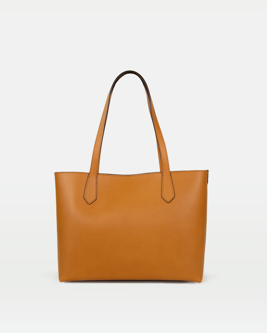 MODHER tote bag in yellow malto vegetable tanned Italian leather#color_yellow-malto