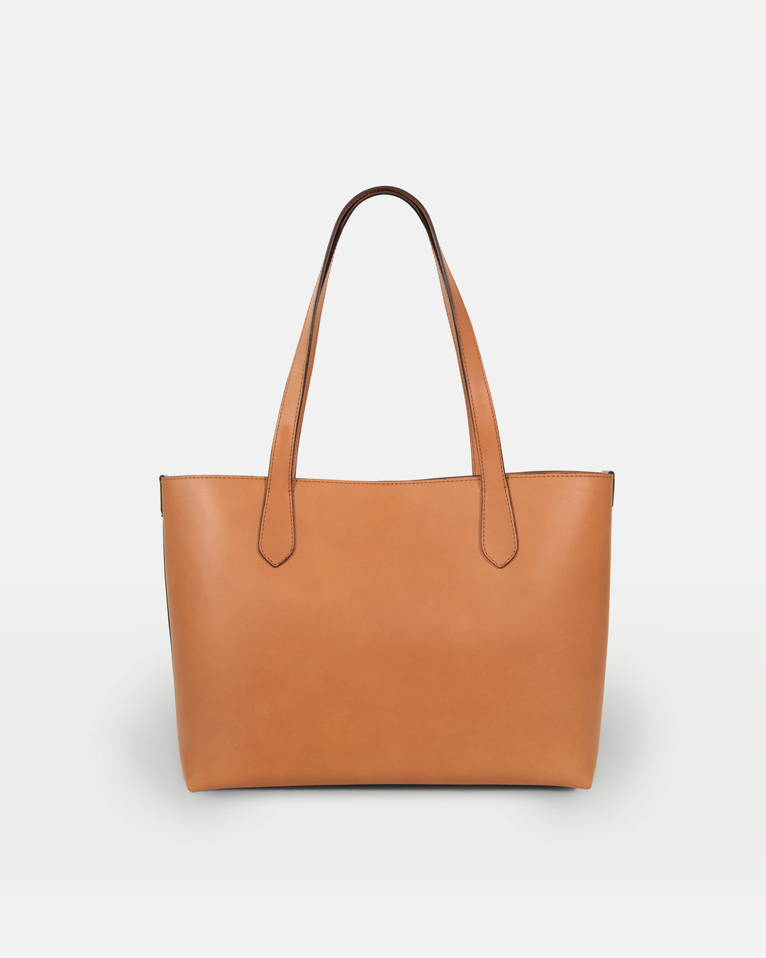 MODHER tote bag in naturale vegetable tanned Italian leather#color_naturale