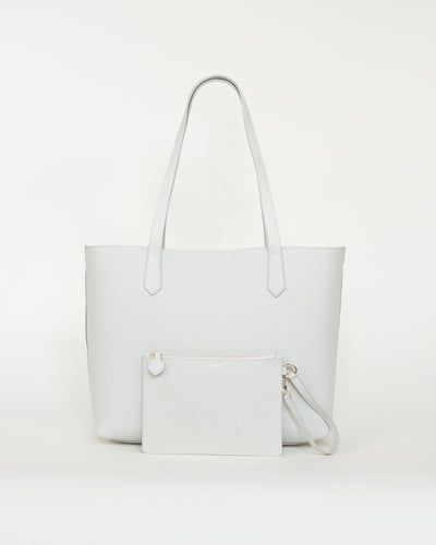 MODHER Bellagio Off-white and brown Leather#color_white-and-brown-interior