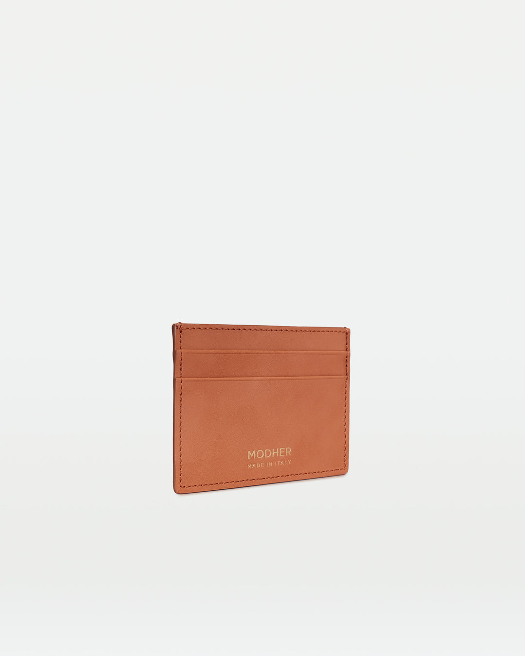MODHER Leather Credit Card Slip#color_naturale