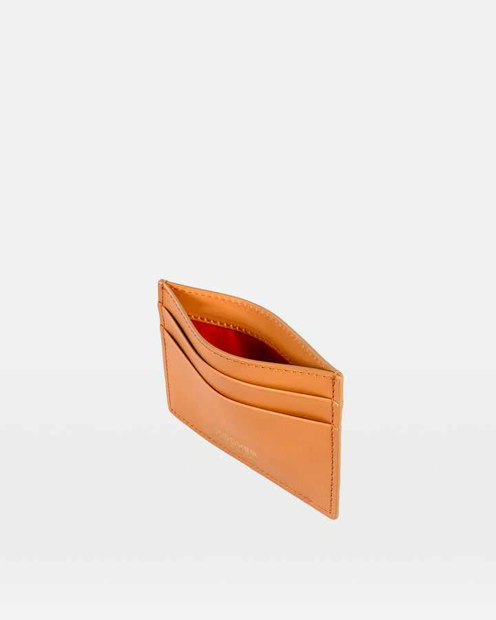 MODHER Leather Credit Card Slip#color_naturale